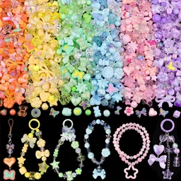 verilux Bead Assortment Kit for Bracelet and Jewelry Making DIY Beads for Girls Women-picture-41