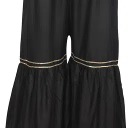 Women Relaxed Beige Cotton Blend Trousers-image-30