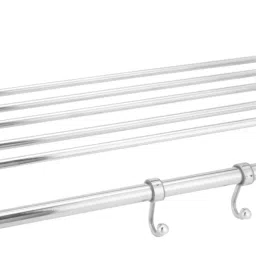 Drop Premium Stainless Steel Wall Mounted Towel Rack/Towel Stand/Towel Holder Silver Towel Holder-image-69