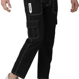 Men Regular Mid Rise Black Jeans-image-5