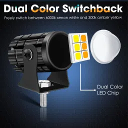 automunk LED Fog Lamp Unit for Universal For Car Universal For Car image 5