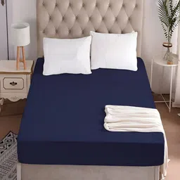 tundwal's Blue Terry Breathable Mattress Protector-picture-18