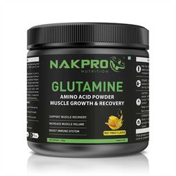 Nakpro Glutamine,  0.55 lb  Fruit Punch -22