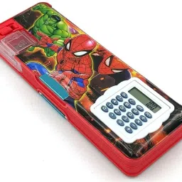 NA SPIDER MEN Art Plastic Pencil Box-7