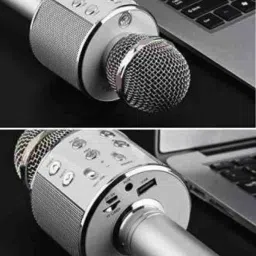 jorugo WS-858 best buy bluetooth wireless mic with microphone speaker for dj nights Microphone image 2
