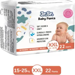 Baby Diaper Pants with Advanced Leak Protection | Soft & Comfortable | Pack of 1 - XXL-16