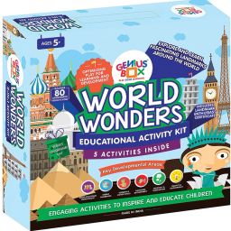 Learning and Educational Toys for Children: World Wonders Activity Kit / Educational Kit / Learning Toy / STEM-19