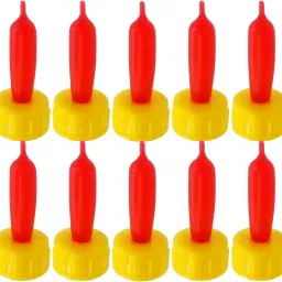 Cattle Feeding Bottle's Nipple Topper Universal for Pets & Cattles (10 Pcs) Variable Flow Nipple-picture-0