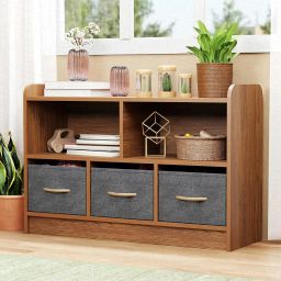 Engineered Wood Close Book Shelf-image-33