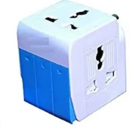 Akshita 3 PIN 3 Way Plug Socket With Individual Switch,led Indicator Conversion Plug Multi Socket Travel Adaptor Worldwide Adaptor image 2