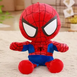 PLUSHJOY Spiderman Soft Stuffed Plush Animal Toy for Kids and Gift - 22 cm-0