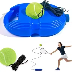 Solo Tennis Practice Ball Set, Self-Rebounding, Multicolored Tennis Ball-image-13