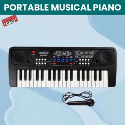 Piano Keyboard, Portable Electronic Toy With Mic, 37 Keys 8 Tones For kidsQ301 Piano Keyboard, Portable Electronic Toy With Mic, 37 Keys 8 Tones For kidsQ301 Analog Portable Keyboard-image-65