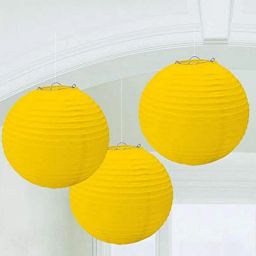 Yellow Paper Hanging Lantern-image-31