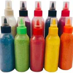 Pack of 10 Rangoli Powder-26