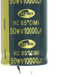 SAMWAH 10000 uF/50 V Radial Electrolytic Capacitor pack of 2 units Electronic Components Electronic Hobby Kit-30