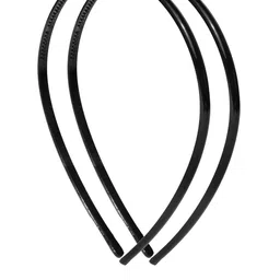 CHRONEX Women Black Set of 2 Hairband-20