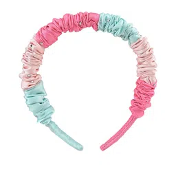 Aye Candy Girls Colourblocked Embellished Ruffle Hairband-image-25