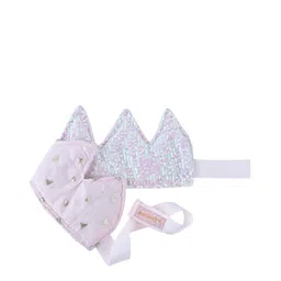 Aye Candy Girls Embellished Reversible Crown With Wand-49