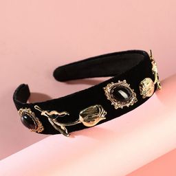 SOHI Embellished Fabric Hairband-image-17