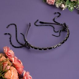 SOHI Embellished Metal Hairband-image-10