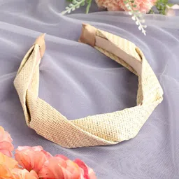 SOHI Textured Fabric Hairband-5
