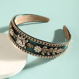SOHI Embellished Fabric Hairband-image-11