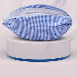 HAIR DRAMA COMPANY Checked Knotted Hairband-image-15