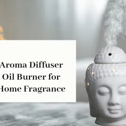 PEEPRESION A-Ceramic Electric Buddha Head Diffuser With 3_Fragrance Scented Oil (10Ml Each) Home, Office, Temple, Etc Diffuser image 5
