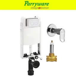 Half Frame Concealed Cistern, Concealed body with upper part set of 1 pic 159 Dual Flush Tank-image-28