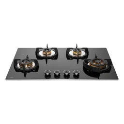 KAFF Bellini-F Tempered Glass Top 4 Burner Automatic Electric Hob (Flame Failure Device, Black)-picture-13