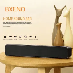 Bxeno Bar Studio Bluetooth Soundbar Moviebar Party Light With High 19 W Bluetooth Laptop/Desktop Speaker image 3