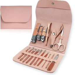 16 IN 1 Manicure Kit For Women With Acne needle, Blackhead Tool & Nail Cutter-26