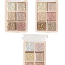 MARS Glowzilla Palette 3Pcs Long Lasting Illuminating Highlighters-12gm Each-Shade01-02-03-image-33