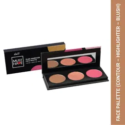Iba Must Have Glam Makeover 3 In 1 Face Palette with Vitamin E - 12g-57