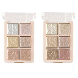 MARS Set of 2 Illuminating Highlighter Blusher GlowZilla Palette 12g each - Shades 01+02-image-70