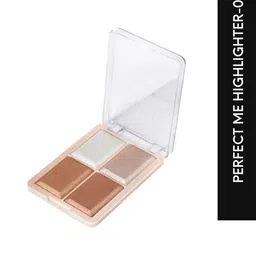 GLAM21 Perfect Me Highlighter Palette Blusher 6 g - Shade 01-16