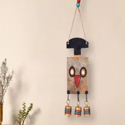 AAKRITI ART CREATIONS Black & Brown Sweetie Birds Wind Chime-image-27