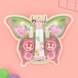 Yellow Bee Girls Butterfly-Themed Resin Craft Set with Mixed Beads and Glitter Sequins-15