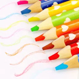 SCOOBIES Set of 8 Little Fingers Chunky Colored Pencils image 3