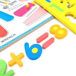 A&A Kreative Box kids Tools Puzzle Set with Number Game Activity Toys and Games image 4