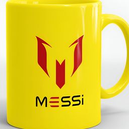 SUBLIKRAFT Yellow & Red Geometric Printed Ceramic Glossy Mugs Set of Cups and Mugs-picture-3