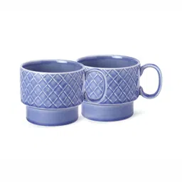 BODHI HOUSE Blue Solid Ceramic Matte Mugs Set of Cups and Mugs-image-68