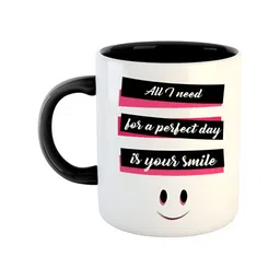 ARTBUG Black & White Dishwasher Safe Printed Ceramic Glossy Mug 350 ml-44