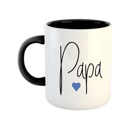ARTBUG Black & White Printed Ceramic Glossy Mug 350 ml-1