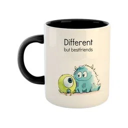ARTBUG Black & White Dishwasher Safe Printed Ceramic Glossy Mug 350 ml-50