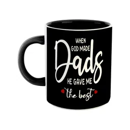 ARTBUG Black & White Printed Ceramic Glossy Mug 350 ml-13