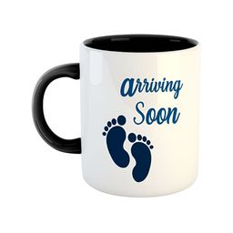 ARTBUG Black Printed Dishwasher and Microwave Safe Text or Slogans Ceramic Glossy Mug-46
