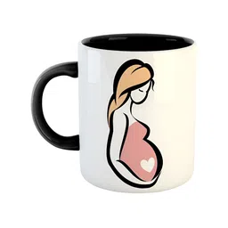 ARTBUG Black & White Printed Ceramic Glossy Mug 350 ml-image-70