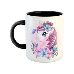 ARTBUG Black & White Printed Ceramic Glossy Mug 350 ml-11